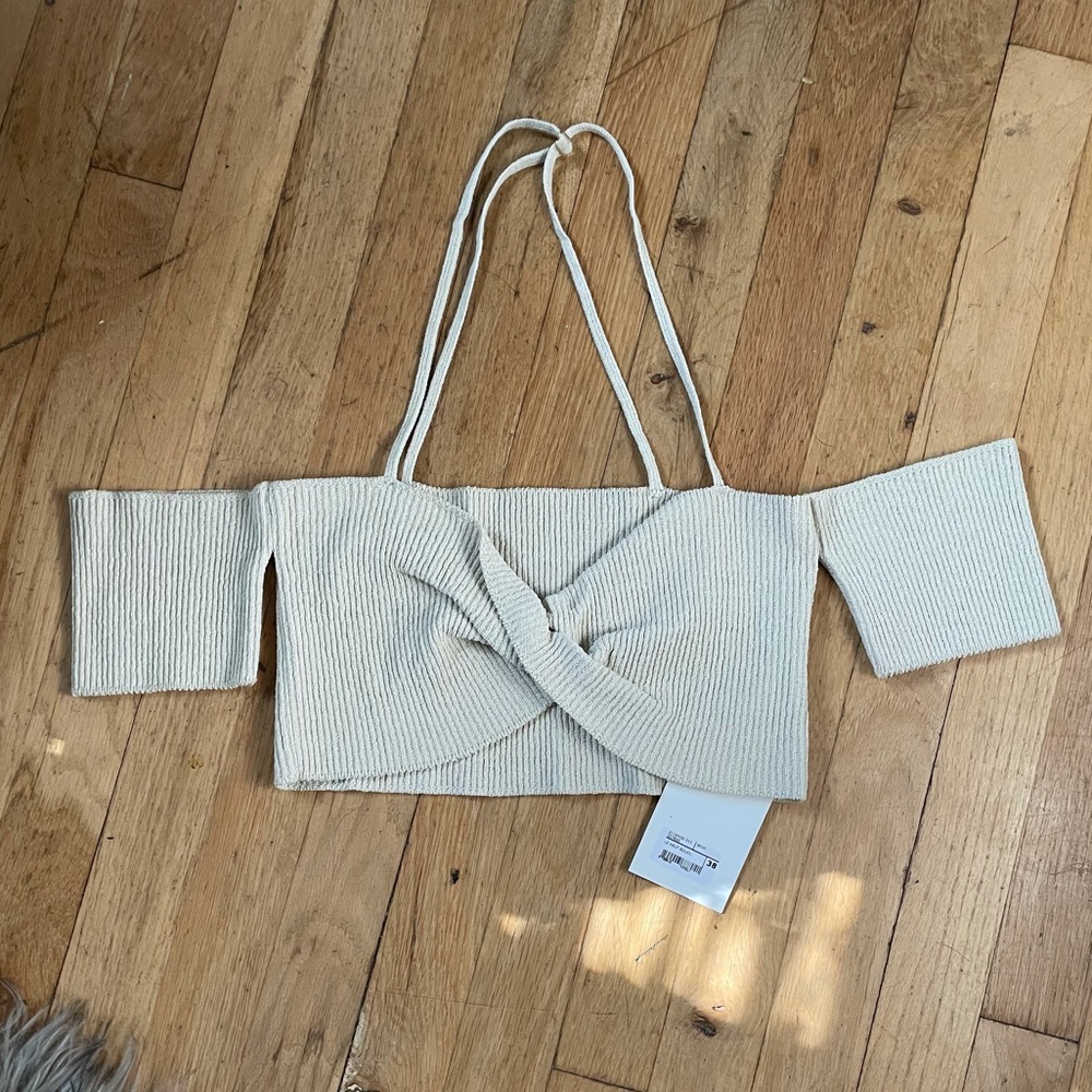 NWT Jacquemus Knit Crop Top